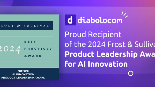 Diabolocom se enorgullece de recibir el Premio Frost & Sullivan 2024 al Liderazgo de Producto para la Innovación en IA