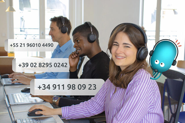 Diabolocom es una solución de call center en la nube que ofrece conocimientos técnicos.