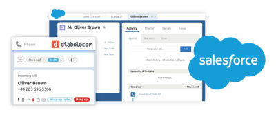 Integración CTI sencilla de Salesforce con Diabolocom