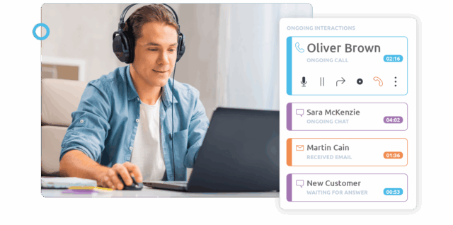 Centralita Virtual de Diabolocom para servicios de atención al cliente y equipos de ventas